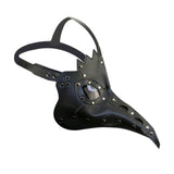 Maxbell Plague Doctor Mask Beak Steampunk Punk Mask Halloween Costume Prank Props