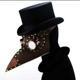 Maxbell Leather Plague Doctor Cosplay Steampunk Bird Gothic Mask Halloween Costumes