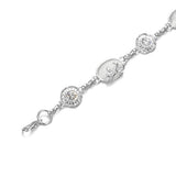 Max Metal Waist Chain White