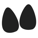 Max Invisible Breast Pad Thin Silicone Nipple Cover Teardrop-Shaped Pasties S-M