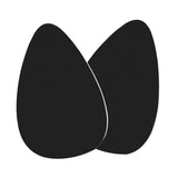 Max Invisible Breast Pad Thin Silicone Nipple Cover Teardrop-Shaped Pasties S-M