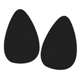 Max Invisible Breast Pad Thin Silicone Nipple Cover Teardrop-Shaped Pasties L-XL