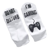 Max 1 Pair Women Mens Fashion Cotton Novelty Ankle Socks with Novelty Words 5cm
