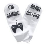 Max 1 Pair Women Mens Fashion Cotton Novelty Ankle Socks with Novelty Words 5cm