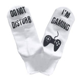 Max 1 Pair Women Mens Fashion Cotton Novelty Ankle Socks with Novelty Words 10cm