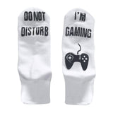 Max 1 Pair Women Mens Fashion Cotton Novelty Ankle Socks with Novelty Words 10cm