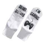 Max 1 Pair Women Mens Fashion Cotton Novelty Ankle Socks with Novelty Words 10cm