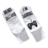 Max 1 Pair Women Mens Fashion Cotton Novelty Ankle Socks with Novelty Words 15cm
