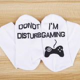 Max 1 Pair Women Mens Fashion Cotton Novelty Ankle Socks with Novelty Words 15cm