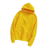 Max Hooded Fleece Sweatshirt Casual Basic Pullover Sweatshirt for Women Men M