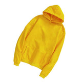 Max Hooded Fleece Sweatshirt Casual Basic Pullover Sweatshirt for Women Men M
