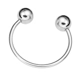 Max Fashion Button Brooch Spiral Buckle Shawl Clothing Collar Clip Silver