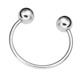 Max Fashion Button Brooch Spiral Buckle Shawl Clothing Collar Clip Silver