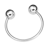 Max Fashion Button Brooch Spiral Buckle Shawl Clothing Collar Clip Silver
