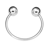 Max Fashion Button Brooch Spiral Buckle Shawl Clothing Collar Clip Silver