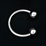 Max Fashion Button Brooch Spiral Buckle Shawl Clothing Collar Clip Silver