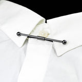 Max 3Pack Tie Collar Pin Shirt Clip Bar Brooch Wedding Suit Jewelry Gifts 2.4''