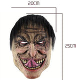 Maxbell Horrible Party Costume Obscene Face Mask Party Props Fancy Dress Mask