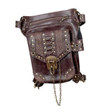 Max Retro Gothic Steampunk Rock Waist Pack Shoulder Bag Coin Purse Leg Bag