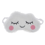 Cartoon Cloud Shape Sleep Mask Eye Shade Cover for Women Girls Blindfold