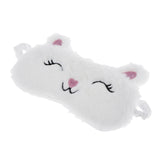 Max Maxb Cartoon Rabbit Shape Sleep Mask Eye Shade Cover for Women Girls Blindfold