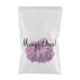 Max 100pcs Rubber Band Hair Ties Ponytail Holder Hair Accessories Purple