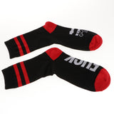 Unisex Funny Socks It F**k Crew Socks Causal Winter Warm Tube Socks Red