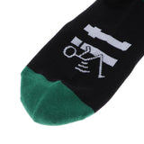 Unisex Funny Socks It F**k Crew Socks Causal Winter Warm Tube Socks Green