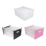 Expandable File Folder A4 Paper Document Accordion Organizer Holder White