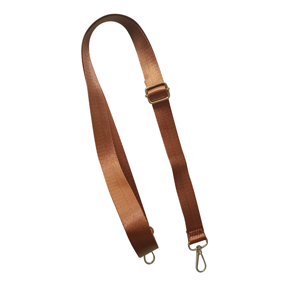 High grade shallow gold clip Brown