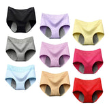 Women's Period Panties Cotton Physiological Panty Postpartum Underwear M