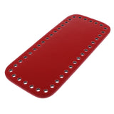 Solid Design Bag Bottom Shaper Cushion Insert Base for Bag Making Red