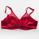 Max Special Pocket Bra for Fake Boobs Silicone Breast Forms Brassiere Red 36-80D