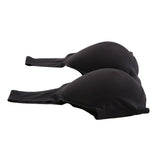 Max Black Sexy Full Coverage Special Pocket Bra Breast Form Crossdresser Bra A