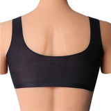 Max Maxb Black Sexy Full Coverage Special Pocket Bra Breast Form Crossdresser Bra D