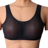 Max Maxb Black Sexy Full Coverage Special Pocket Bra Breast Form Crossdresser Bra D