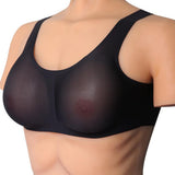 Max Maxb Black Sexy Full Coverage Special Pocket Bra Breast Form Crossdresser Bra D