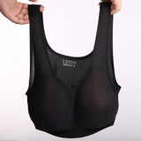Max Maxb Black Sexy Full Coverage Special Pocket Bra Breast Form Crossdresser Bra D