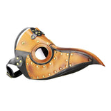 Maxbell Leather Plague Doctor Cosplay Steampunk Bird Goth Mask Halloween Costumes