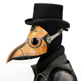 Maxbell Leather Plague Doctor Cosplay Steampunk Bird Goth Mask Halloween Costumes