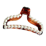 Hair Claw Clip Brown 2