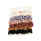 6x Women Hair Scrunchies Multicolor Hair Band Hair Ties Bobbles Scrunchy