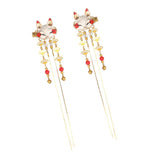 1Pair Creative Hair Clip Tassel Hair Pin Female Charms Headdress Decoration