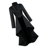 Max Retro Style Victorian Gothic Coat Jacket Medieval Tailcoat Outerwear L