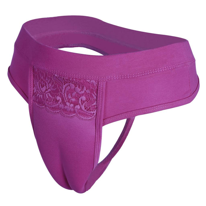 Camel Toe Hiding Gaff Panty Shaping Brief for Crossdresser Transgender L