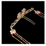 Cloisonne Phoenix Coronet Hair Stick