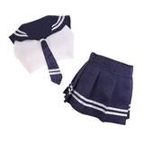 Maxbell School Girl Costumes Blue