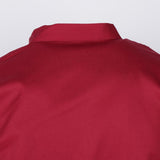 Max Stylish Chef Jacket Breathable Kitchen Uniforms Work Apparel Chef Coat Red
