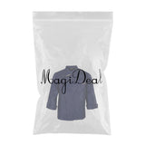 Max Maxb Unisex Chef Jackets Coat Long Sleeves Shirt Kitchen Uniforms Dark Blue L