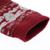 Wool Blend Cozy Crew Socks Causal Winter Christmas Ankle Socks Red